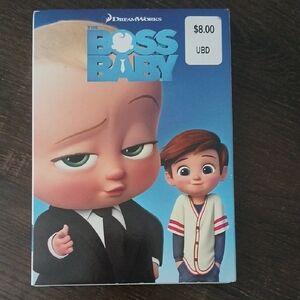 DreamWorks The Boss Baby Blu-ray - Black and Blue Cover